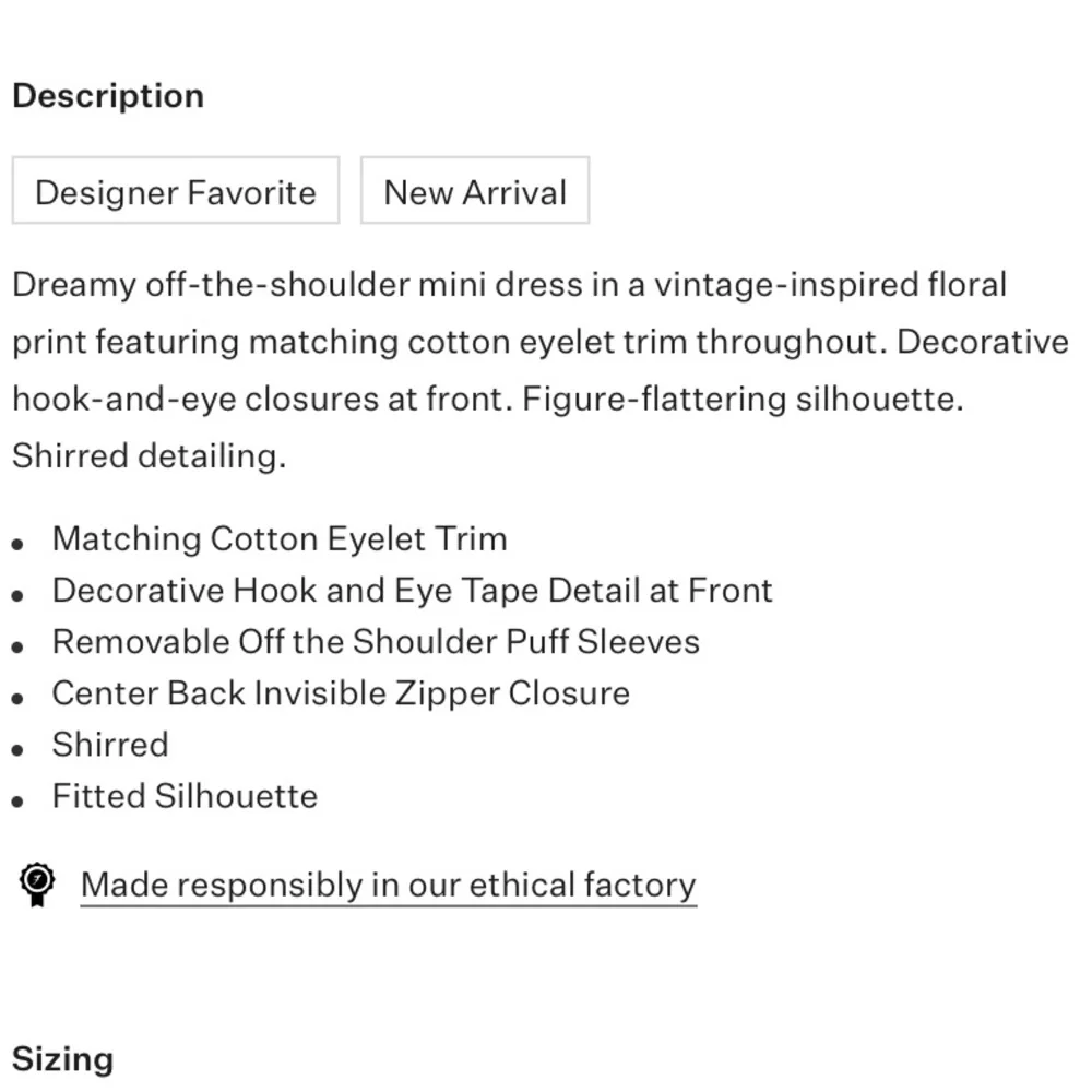 For Love & Lemons Mini Dress - Picture 8 of 9